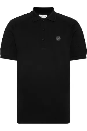Philipp Plein Polo con applicazione