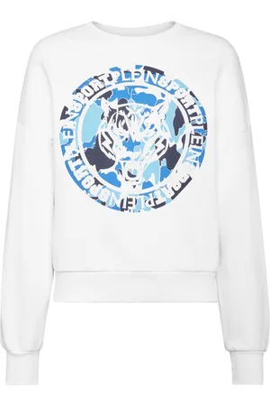 Philipp Plein Felpa Carbon Tiger