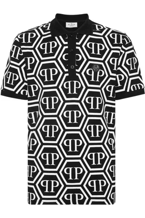Philipp Plein Polo con stampa