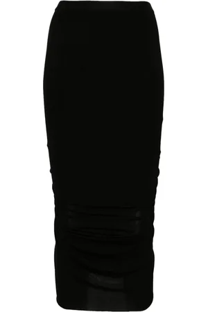 Rick Owens Gonna Shrimp midi con ruches