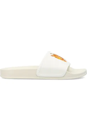 Palm Angels Sandali slides con monogramma PA