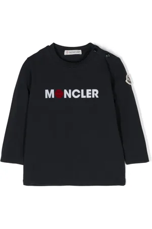 Moncler T-shirt con applicazione logo