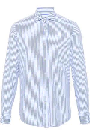 Paul & Shark Camicia a righe con ricamo