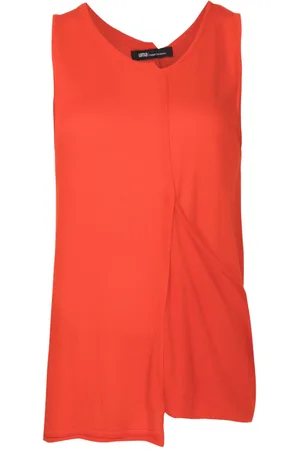 Uma Raquel Davidowicz Top asimmetrico Marimba in maglia