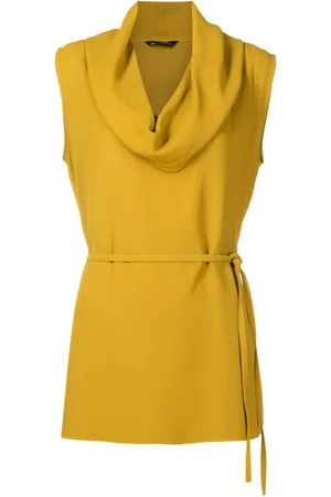 Uma Raquel Davidowicz Blusa con nodo alla vita