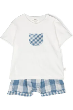 TEDDY & MINOU Set shorts con applicazione