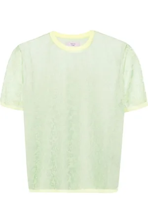 MARTINE ROSE T-shirt con motivo jacquard Granny
