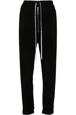 Rick Owens Pantaloni sportivi con cavallo basso