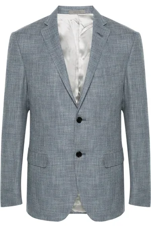 corneliani Blazer monopetto a quadri