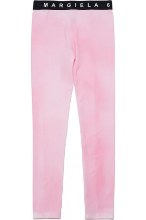 Maison Margiela Leggings con fantasia tie dye