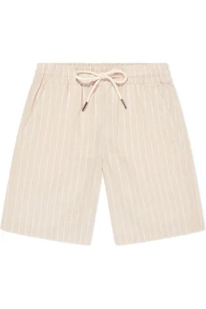 Trussardi Shorts a righe con coulisse