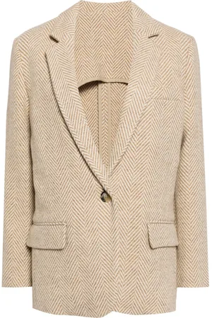 Isabel Marant Blazer Charlyne con motivo a spina di pesce