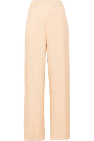 Jil Sander Pantaloni dritti a vita alta