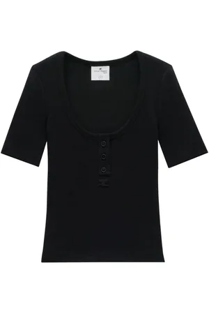 Courrèges T-shirt Holistic Snaps anni 
