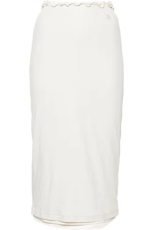 Jil Sander Gonna midi a strati
