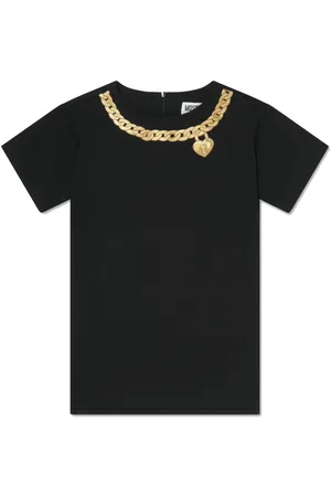 Moschino Abito modello T-shirt con stampa collana