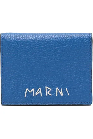 Marni Portafoglio bi-fold con ricamo