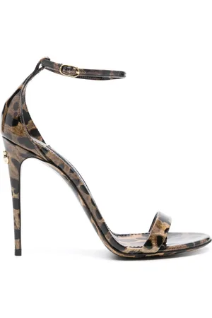 Dolce & Gabbana Sandali leopardati 110mm