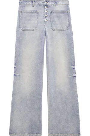 Courrèges Jeans con ricamo