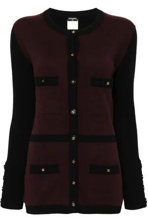 CHANEL Cardigan girocollo 1995