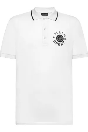 Philipp Plein Polo con applicazione