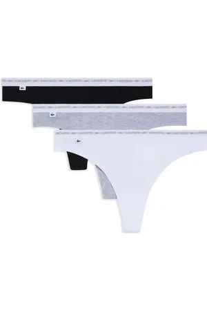 Lacoste Set di 3 perizoma con banda logo