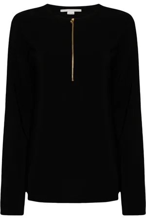Stella McCartney Maglione con mezza zip