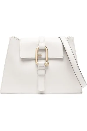 Furla Borsa a spalla con placca logo