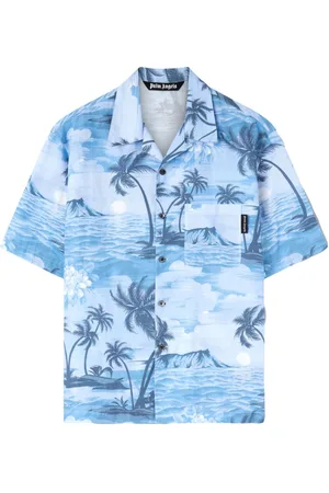 Palm Angels Camicia con stampa Sunset