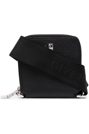 Givenchy Borsa messenger con placca logo