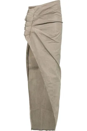 Rick Owens Gonna lunga asimmetrica Edfu
