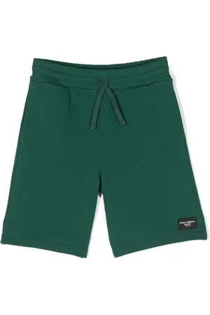 Dolce & Gabbana Shorts sportivi con applicazione logo