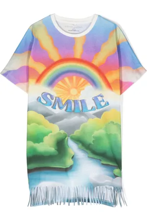 Stella McCartney Abito modello T-shirt con stampa