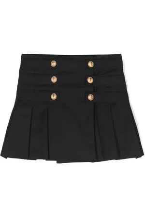 Balmain Gonna a portafoglio plissettata