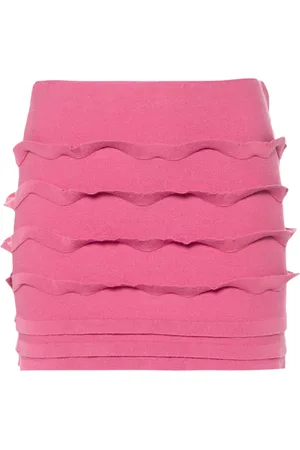 BLUMARINE Minigonna con ruches
