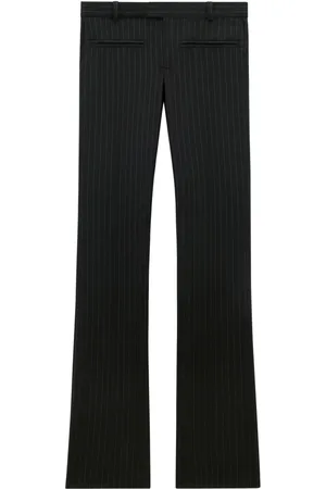 Courrèges Pantaloni Heritage gessati