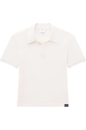 Courrèges Polo con applicazione AC