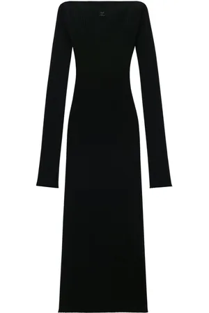 Courrèges Abito con spalle scoperte