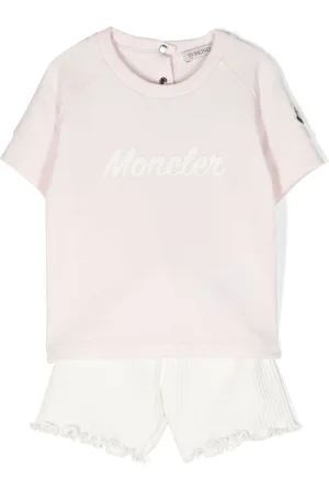 Moncler Set T-shirt e shorts con stampa