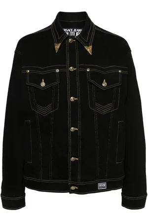 VERSACE Giacca denim V-Emblem