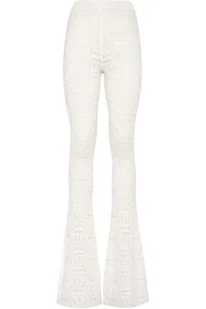 Philipp Plein Pantaloni con motivo monogramma