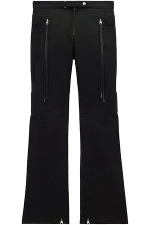 Courrèges Pantaloni Racer svasati