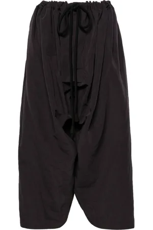 Quira Pantaloni crop con coulisse