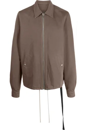 Rick Owens Giacca-camicia con coulisse