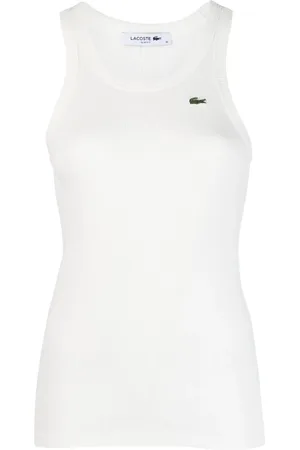 Lacoste Top con applicazione logo