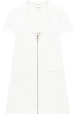 Courrèges Abito corto Holistic con zip