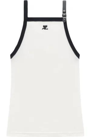 Courrèges Top con fibbia