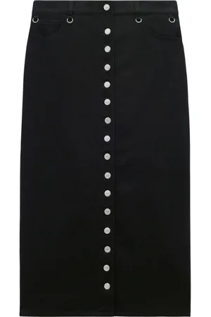 Courrèges Gonna midi denim Multiflex