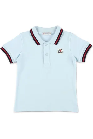 Moncler Polo con bordo a righe