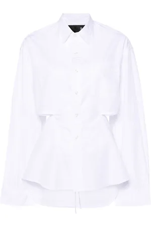 R13 Camicia con scollatura posteriore